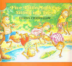 Book cover of Five Little Monkeys Sitting in a Tree