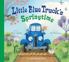 Book cover of Little Blue Truck Springtime