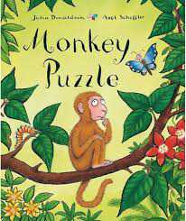 Book cover of Monkey Puzzle