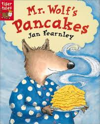 Book cover of Mr. Wolf's Pancakes
