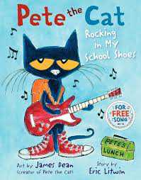 Book cover of Pete-th-Cat Rocking
