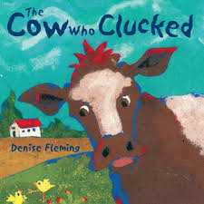 Book cover of The Cow Who Clucked
