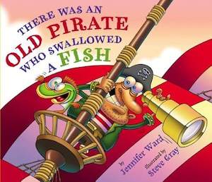 Book cover of There Was an Old Pirate Who Swallowed a Map!
