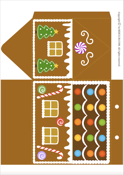 Gingerbread House Gift Box