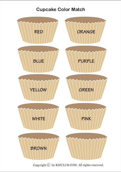 Cupcake Color Match